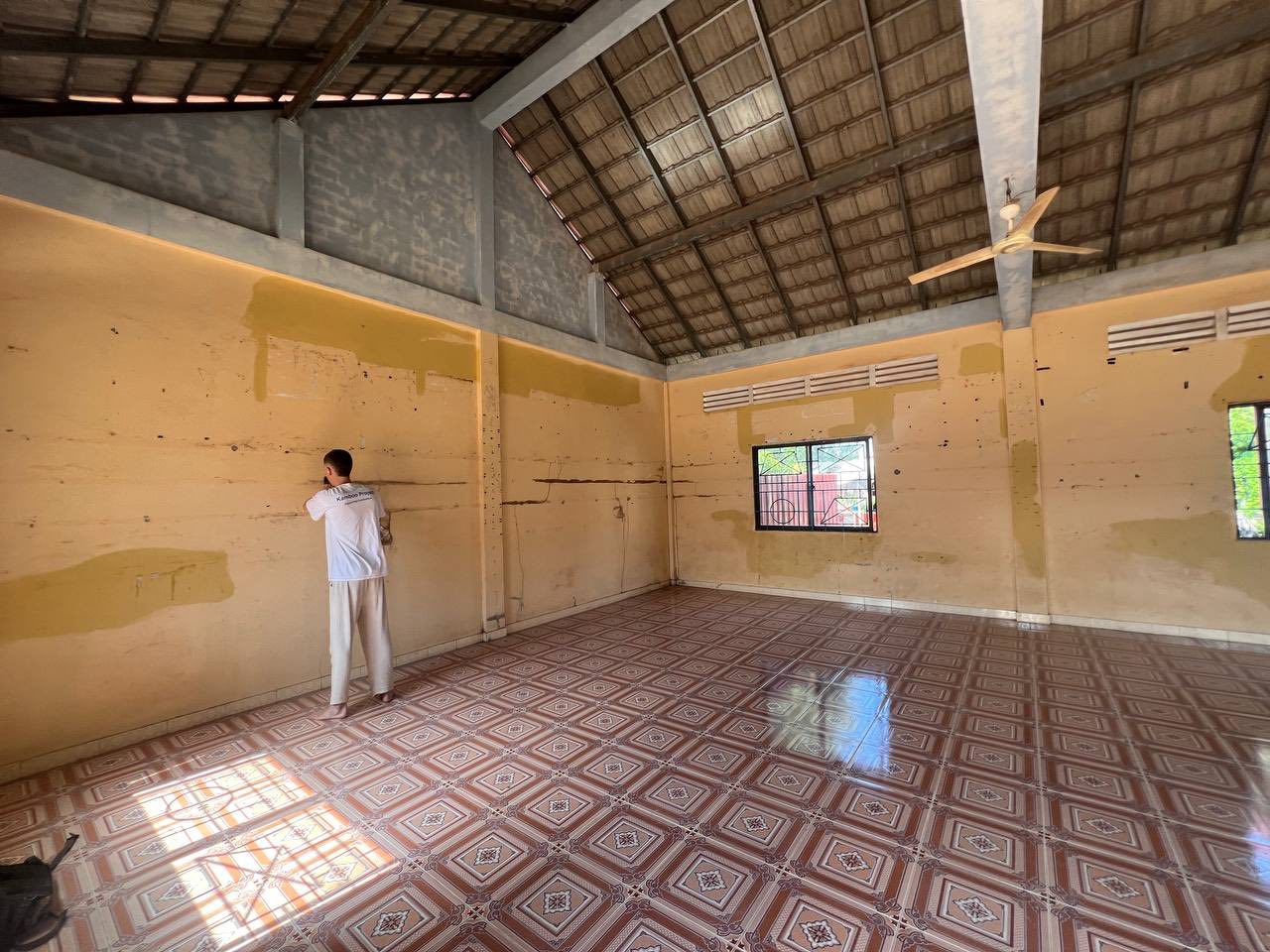 Renovated school library at Romdeng and Ponro Primary School (9)