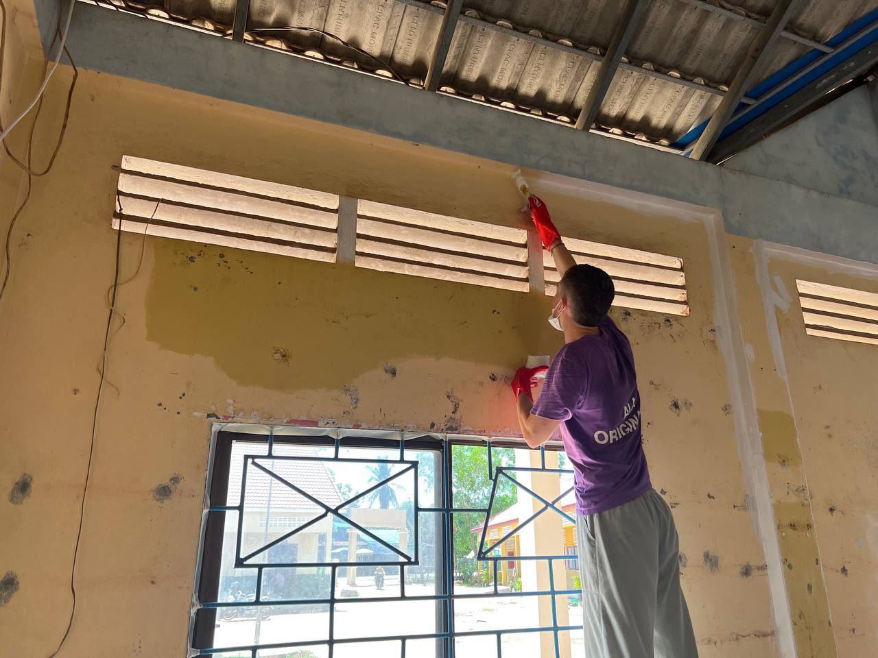 Renovated school library at Romdeng and Ponro Primary School (10)