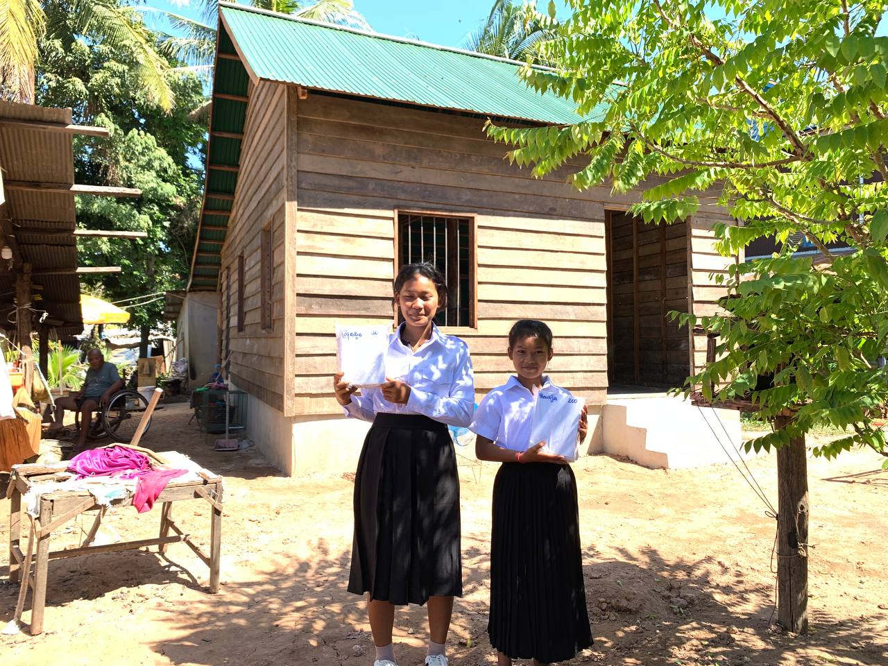 Home of a scholarship recipient supported by the Income Generation Project (3)