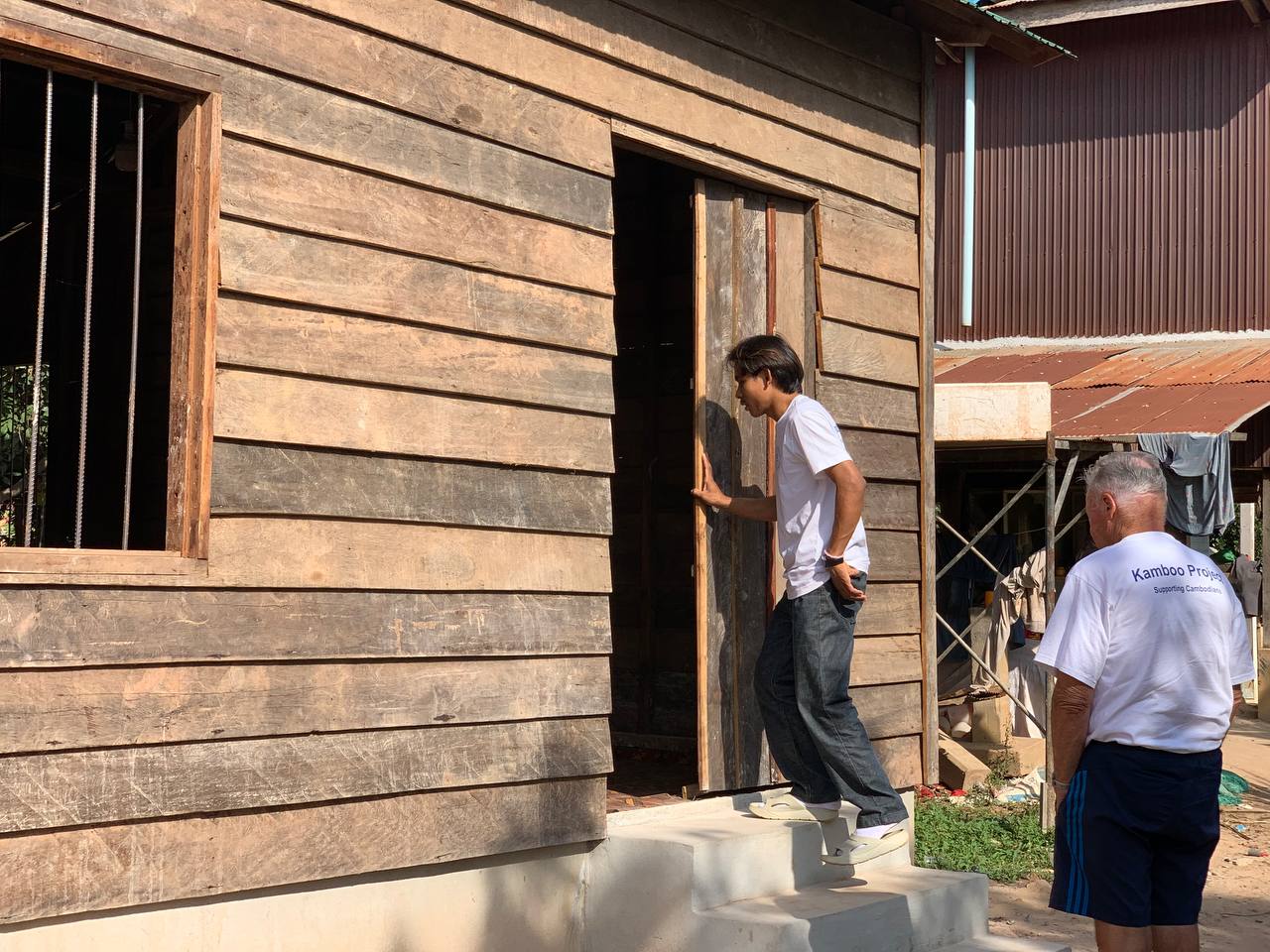 Home of a scholarship recipient supported by the Income Generation Project (2)
