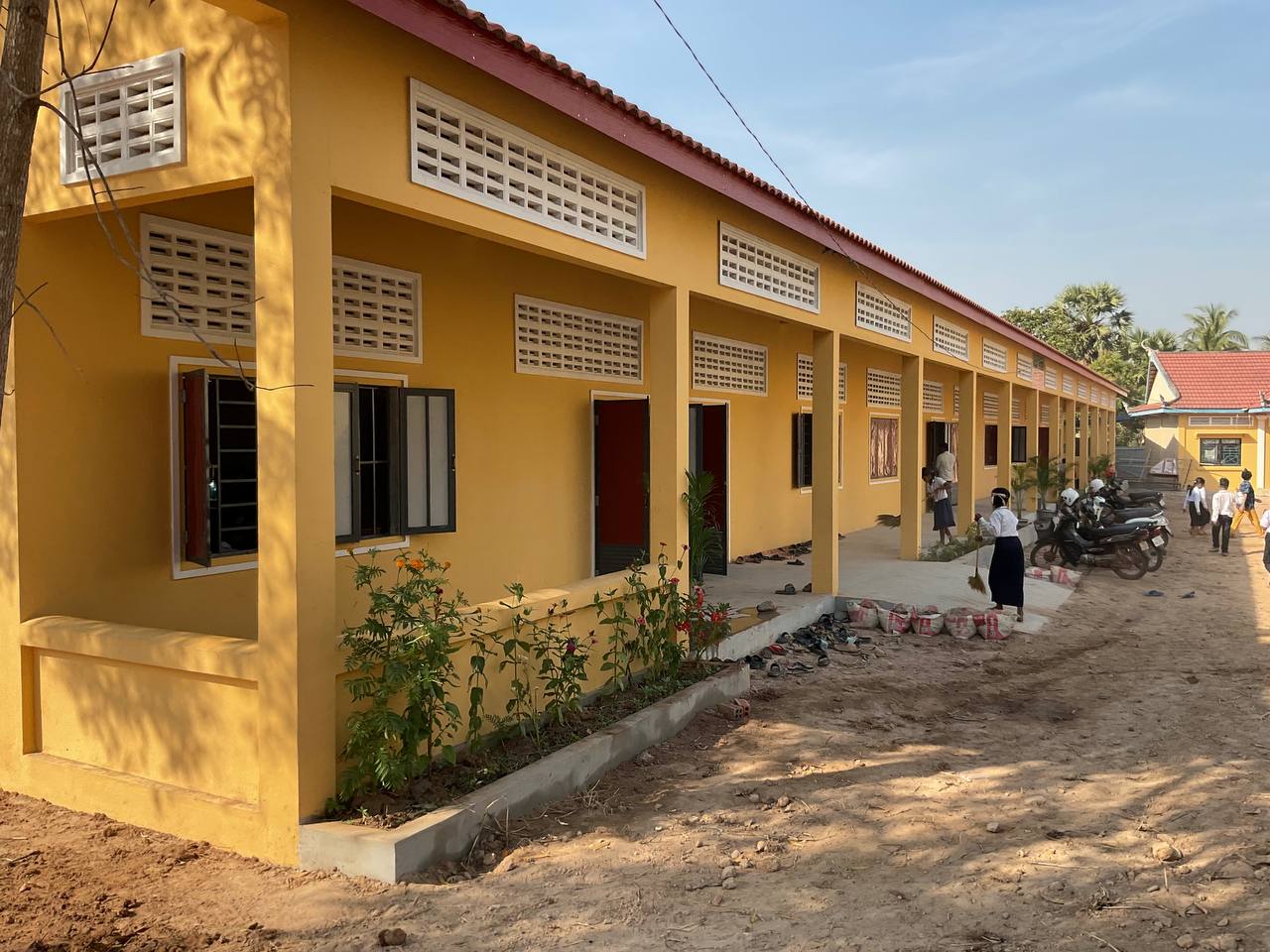 New school building at Romdeng Primary School (2)