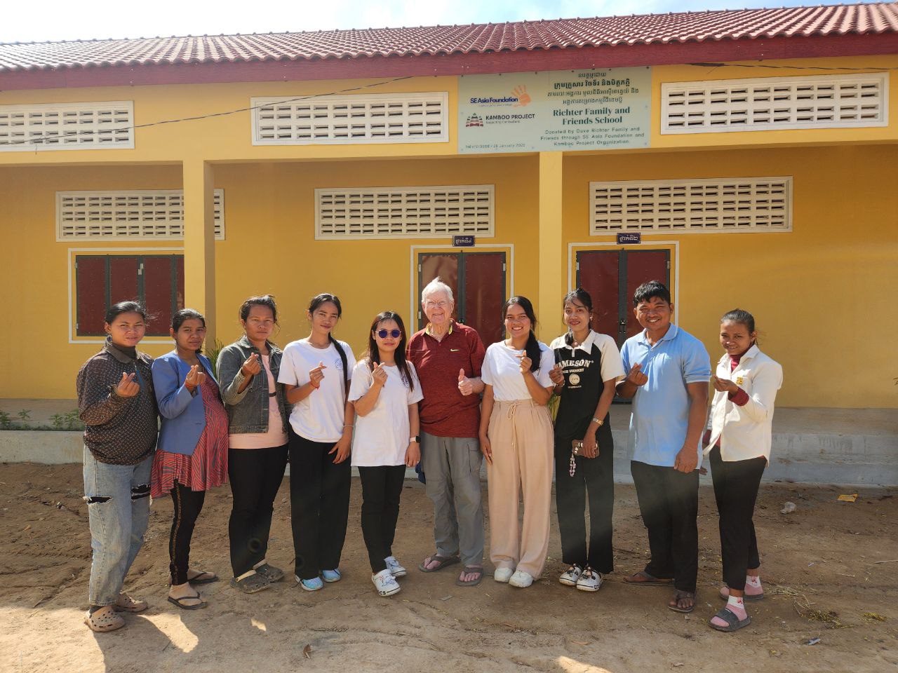 New school building at Romdeng Primary School (11)