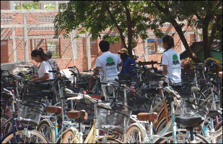 Bicycles at Cham Pey Primary School – photo 9