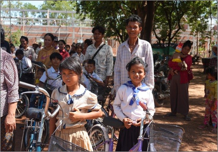 Bicycles at Cham Pey Primary School – photo 11